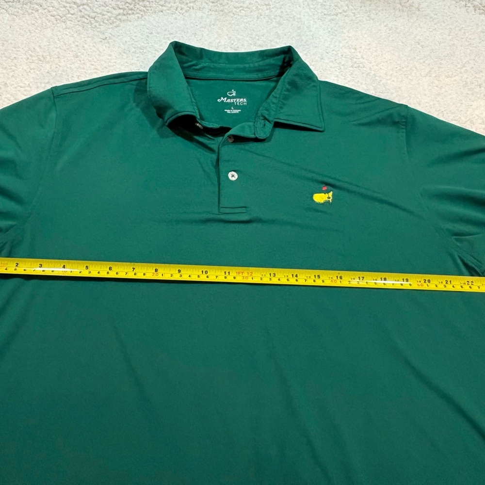 Masters Teal Polo Shirt with Logo on Left side Chest | Size Large - Picture 4 of 6